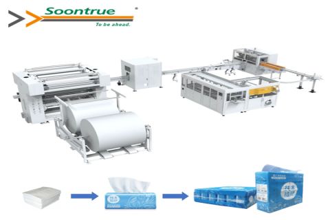 Tissue Paper Folding Machine