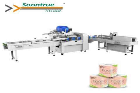 Automatic Single Roll Toilet Paper Packing Machine ZB530