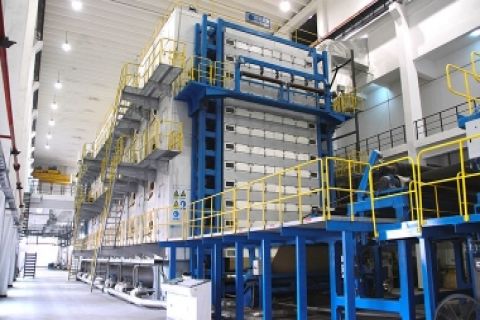 Double Wire Air Borne Drying Pulp Machine